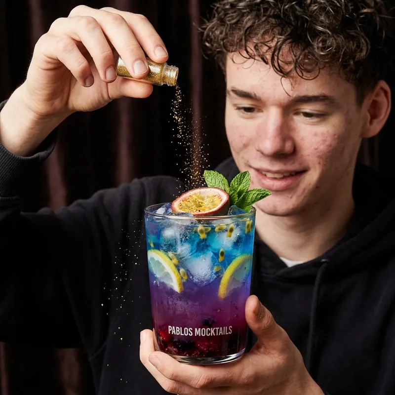 Kleurrijke mocktail van Pablo's PartyService